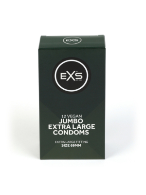 Exs Jumbo Condoms - 12pcs