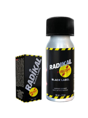 Poppers Leather Cleaner Radikal by Rush Black Label 30ml